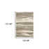 10' X 13' Blue and Gray Abstract Power Loom Area Rug